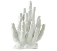 Polspotten - Coral Vase 20-tulips, White - White