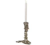Polspotten - Drip Candle Holder 25 cm, Silver - Silver