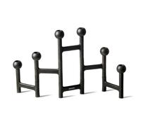 POLSPOTTEN Round Folding candlestick 56x30 cm Dark grey