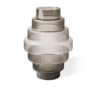 POLSPOTTEN Steps vase L 50 cm Dark grey