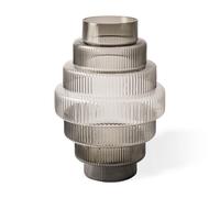 POLSPOTTEN Steps vase S 30 cm Dark grey