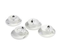 Polspotten - Undressed Tea set 4-Pack - White
