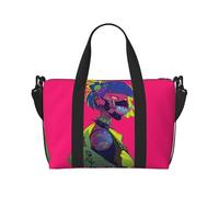 Poltergeist Ghost Large-Capacity Travel Bag with Adjustable Shoulder Strap, Suitable for Sports, Fishing, and Fitness.