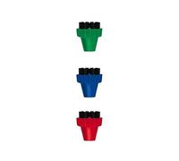 Polti 3x Toothbrushes Coloured Vaporetto Pro Lecoaspira Fav Unico MCV 20 30 50