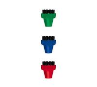Polti Brushes for Unico, Pack of 3, Multi-Colour