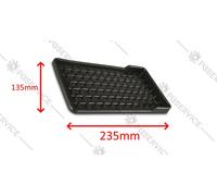 Polti Carpet Rests Iron Silicone Iron 235mm x 135mm Vaporella
