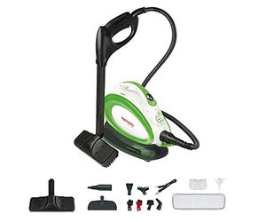 Polti PTGB0065 Vaporetto Handy 25 Plus Steam Cleaner, 3.5 Bar, kills and eliminates 99.99% * of viruses, germs and bacteria, White/Green