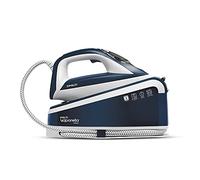 Polti Vaporella Express VE30.10, High Performance Steam Generator Up to 8 Bar Pump, Eco Function, With One Temperature Technology and Digital Adjustment, White/Blue