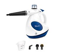 Polti Vaporetto first pistol | Safety Cap, 3 Bar Pressure, Power 1000 W, 5 Accessories Included, White and Blue