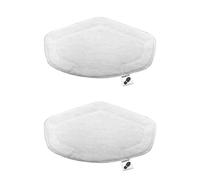 Polti Vaporetto Kit of 2 Cloths for Steam Mops and Smart Cleaner with Vaporforce Brush