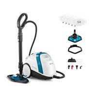 POLTI Vaporetto Smart 100_B Plus Steam Cleaner - Blue, Black & White, White,Black,Blue
