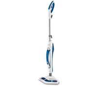 Polti Vaporetto SV460 Double, 2-in-1 Steam Mop with Portable Cleaner | Power 1500 W, 17 Accessories Included, Heats Up in 15 Sec, Removable Tank, VaporForce Brush, White and Blue