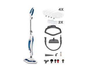 Polti Vaporetto SV460_Double Upright Steam Cleaner- Blue