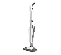 Polti Vaporetto SV610_Style Steam Broom and Hand Cleaner with Extra Steam Function, 15 Accessories for All Surfaces, Vertical Parking Position, Silver Grey