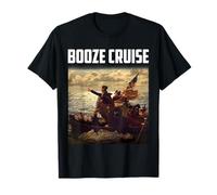 Poltical Party Booze Cruise Shades Bourbon Whiskey Glasses T-Shirt