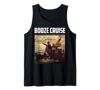 Poltical Party Booze Cruise Shades Bourbon Whiskey Glasses Tank Top