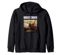 Poltical Party Booze Cruise Shades Bourbon Whiskey Glasses Zip Hoodie