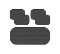 Poludatly Car Window Shade | Auto Window Shades - 5 Pack Suction Cup Design UV Protection Privacy Light Block Cooling Anti Glare Multifunctional Removable Sunshades For Baby