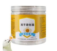 Poludatly Freeze Dried Cat Food, Egg Yolk Pet Treats, Cat Teething Poached Eggs Treats, Healthy Kitten Snacks, Pet Training Dog Treats Freeze Dried Dinner Food