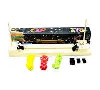 Poludatly Paracord Bracelet Jig | Paracord Wooden Jig Bracelet Maker | Heavy-Duty Machine Support Holder for Keychain Women Jewelry Home Friendship Crafting Projects