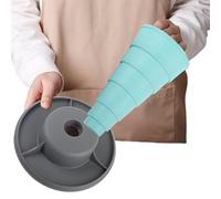 Poludatly Piping Bag Holder, Cake Piping Bag Rack, Cream Icing Ba-g Stand, Foldable Pip-ing Tip Organizer, Baking Tool Display Trays, Pipin-g Tip Cake Nozzles Organizer Accessories