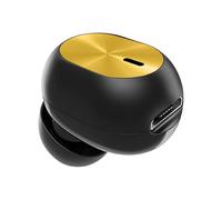Poludatly Single Ear Bud, In-Ear Single Earpiece, Small Wireless Headset, Invisible Blu-etooth Earbud, Mini Wireless Headphones For Smartphones Audiobook Driving