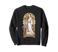 Poludnica Slavic Pagan Folk Myth Harvest Spirit Art Sweatshirt
