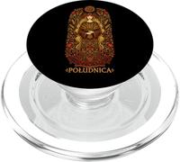 Poludnica Slavic Sun Goddess Pagan Folk Witch Art PopSockets PopGrip for MagSafe