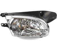 Polvane Headlight Assemblies Car Front Foglight for Hyundai For Accent 1998 1999 Headlight Assembly Daytime Running Light(R)
