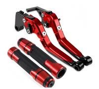 Polvane Motorcycle Clutch for Z500 Z 500 2024 2025 Motorcycle Brake Lever Clutch Set Adjustable Folding Handle Guard Levers(G)
