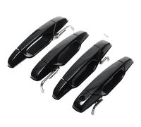 Polvane Outer Door Handle Outer Door Handle for Chevrolet Avalanche Silverado 4Pcs Exterior Outside