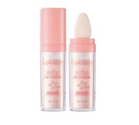 Polvo De Hadas Fairy Highlighter Patting Powder Face Body Glitter Shimmer Brightens Blusher Waterproof Smooth Highlighter Festival Party Makeup(Pink)