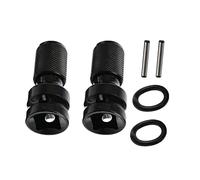 POLXLMOFXO 2set Socket Set Wrench Adapter Spanner Drive Converter Impact Tool 1/2 Inch Square to 1/4 Hex Ratchet(2set)