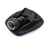 POLXLMOFXO 6 Speed Fit for Volkswagen for VW for Jetta Golf 3 12mm Car Styling Gear Shift Knob Lever Stick Gaiter Boot Cover Collar