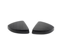 POLXLMOFXO Carbon Fiber Look Silver Black Side Mirror Cap Covers Fit For Audi A3 S3 8V RS3 Sline 2013 2014 2015 2016 2018 2017 2019 Replace(Carbon pattern)