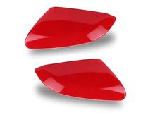 POLXLMOFXO Left Right Side Rearview Mirror Cap Cover Fit For Honda Civic 10th 2016 2017 2018 2019 2020 2021 Accessories Black Red Replacement(1 Pair Red)