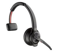 Poly 209212-02 Savi 8210 UC Monaural DECT Bluetooth Headset, Black