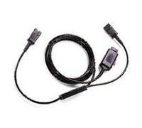 Poly 27019-01 Training Y-Connector - Headset Accessory, Black, 2-Year Warranty