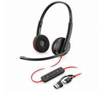 Poly BW 3220 USB-C Black Headset Over Ear Brand New & Sealed