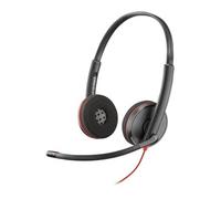 POLY Blackwire 3220 Stereo USB-C Headset with Mic & Call Controls