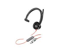 Poly Blackwire 3310 BW3310-M Mono USB-C/A PC Headset for Microsoft Teams 8X216AA