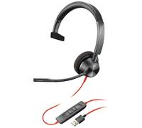 POLY Blackwire 3310 BW3310 Mono USB-A Computer Headset 213928-01 / HP 767F7AA