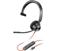Poly Blackwire 3310 Microsoft Teams Wired USB Headset