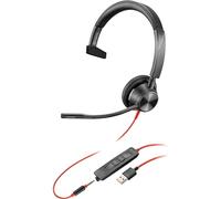 Poly Blackwire 3315 - Schnurgebundenes UC Mono-Headset mit USB-A