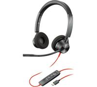 POLY Blackwire 3320 BW3320-M Stereo USB-C Microsoft Teams Headset - HP 76J19AA