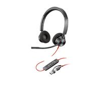 Poly Blackwire 3320 Stereo Microsoft Teams Certified USB-C Headset