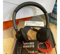 Plantronics - Blackwire 3325 USB-A (Poly) - Wired, Dual-Ear (Stereo) Headset with Boom Mic, Connect to PC/Mac via USB-A or mobile/tablet via 3.5 mm connector - Works w/ Teams (Certified), Zoom & more