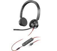 POLY Blackwire 3325 USB-C Headset Wired 3.5mm for PC Laptop Windows