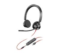 Poly Blackwire 3325 Wired Headset - Flexible Microphone Boom - Hi-fi Stereo