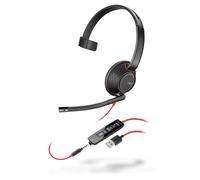 Poly Blackwire 5210 USB Headset Mono Wired USB-A & 3.5mm Jack, Mic 207577-201